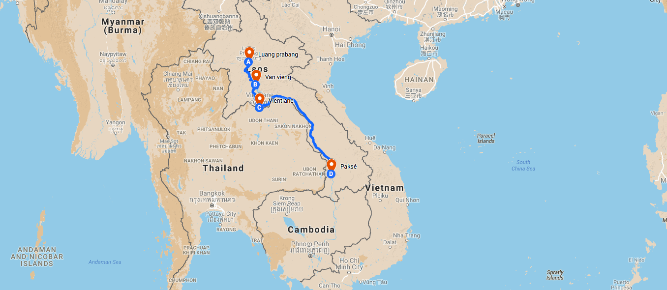 Voyage sur mesure au Laos